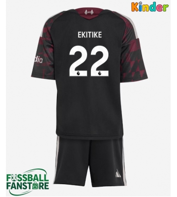 Liverpool Hugo Ekitike #22 Replik 3rd trikot Kinder 2026-27 Kurzarm (+ Kurze Hosen)